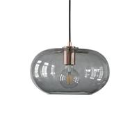 Nordic Industrial Style Chandelier E27 Screw Glass Hanging Lamp Shade | Flush Mount Ceiling Light Fixtures for Living Dining Room, and Bar Decoration(C)