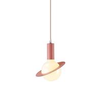 Nordic Industries Pendant Lighting Pilding Island Globe Globe Glass Shade Loft Restaurant Suspendu Lampe de tête de Barre de Barre de Barre.