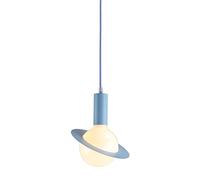 Nordic Industries Pendant Lighting Pilding Island Globe Globe Glass Shade Loft Restaurant Suspendu Lampe de tête de Barre de Barre de Barre.