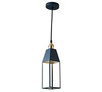 Nordic Industry Square Metal Pendant Lighttures and Window Fer Whited Fer Sanging Lightture for Kitchen Island Cafe Restaurant Living Room en Chine