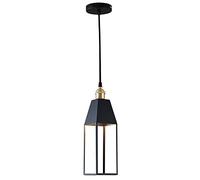 Nordic Industry Square Metal Pendant Lighttures and Window Fer Whited Fer Sanging Lightture for Kitchen Island Cafe Restaurant Living Room en Chine