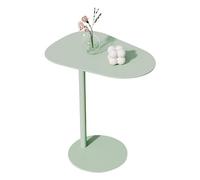Nordic Ins Table basse en fer, salon, table d'appoint, chambre à coucher, table de chevet, table de chevet mobile ovale table d'angle moderne, canapé moderne, table d'appoint pour la décoration
