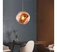 Nordic Minimalist Beautiful Glass Stair Creative Chandelier for Living Room Decorative Bar Pendant Light Restaurant Bedroom Ceiling Lamp