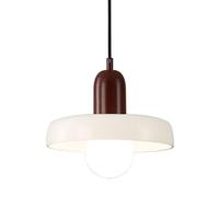 Nordic Modern Simple Macrame Pendant Light Creative Hanging Lamp for Girls' Bedroom Chandelier for Dining Room Living Room Restaurant (White 3)