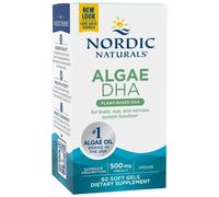 Nordic Naturals Algae DHA (Omega-3 from Algae) 500 mg - 60 Capsules