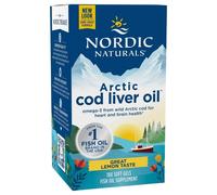 Nordic Naturals Arctic Cod Liver Oil, Lemon - 180 Softgels