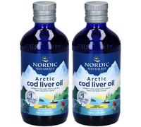 Nordic Naturals® Arctic Cod Liver Oil™ liquide Huile 2x237 ml