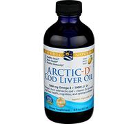 Nordic Naturals – Huile de foie de morue Arctic-D – Vitamine D, saveur citron – 8 oz