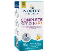 Nordic Naturals Complete Omega-D3, Lemon - 120 Capsules