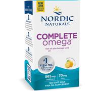 Nordic Naturals, Complete Omega, 565mg Oméga-3 plus 70mg GLA, Citron, 180
