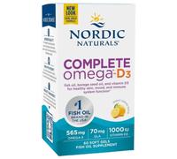 Nordic Naturals Complete Omega-D3, Lemon - 60 Capsules