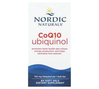 Nordic Naturals Coq10 Ubiquinol, 100 Mg, 60 Capsules Molles