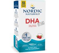 Nordic Naturals DHA Xtra, st RAW goût baies - 60 capsules molles
