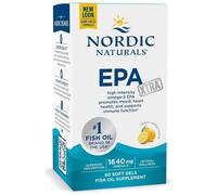 Nordic Naturals - Huile de poisson EPA Xtra, 1640mg Citron - 60 capsules molles