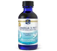 Nordic Naturals, Omega-3 Pet, Huile de Poisson pour Chats et Petits Chiens, 60ml, Testé en Laboratoire, Sans Soja, Sans Gluten, Sans OGM