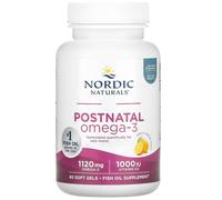 Nordic Naturals Oméga-3 Postnatal Citron - 60 gélules molles