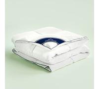 Nordic Paradise - Couette en Duvet Deluxe - 140x220 cm - Été - légère - 90% Duvet de Canard Blanc Français - Enveloppe Coton Anti-Acariens