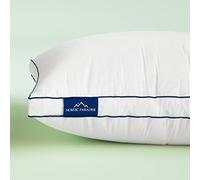 Nordic Paradise - Oreiller en Duvet Deluxe - Duvet de Canard Français - 60x70 cm - Moelleux - Enveloppe Coton Anti-Acariens