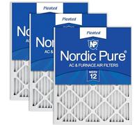 Nordic Pure 25 x 25 x 25 1 m12-3 Merv 12 AC four de filtres (quantité 3)