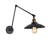 Nordic Retro Industry Iron Art Wall Lamp Creative Living Room Rocker Arm Telescopic Fold Bedroom Bedside Study Decoration Wall Light Gift Cafe Bar Store Affordable Wall S