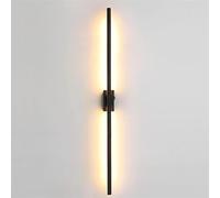 Nordic Simple Lines Wall Lamp Modern Led Wall Light Indoor up down Wall Sconce Mirror Wall Lantern for Bedroom Living Room Study Room Corridor Dining Room Restaurant/100Cm