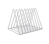 Nordic Simple Metal Triangle Bookshelf Newspaper Rack Magazine Rack Magazine Rack Living Room Study Storage