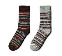 NORDIC Socks 2 paires, Chaussettes en Laine Mérinos pour Hommes et Femmes, Chaussettes d’hiver, Chaussettes Chaudes (FR/ES, Numérique, 39, 42, Taille normale, Taille normale, Arvid)