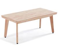 NORDIC - Table basse relevable bois clair L120 Marron