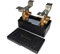 Nordic Tec Ba-16-24 Échangeur de chaleur en acier inoxydable avec isolation Échangeur de chaleur pour plaque 24 plaques 100 kW 1" avec isolation fixation murale et pièces de raccordement