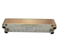 Nordic Tec Ba-60-30 Échangeur de chaleur en acier inoxydable 30 plaques 330 kW 5/4" échangeur de chaleur 1 1/4" (échangeur de chaleur uniquement)