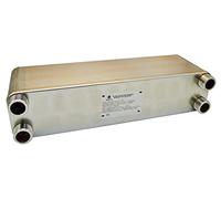 Nordic Tec Ba-60-60 Échangeur de chaleur en acier inoxydable 60 plaques 660 kW 5/4" échangeur de chaleur 1 1/4" (échangeur de chaleur uniquement)