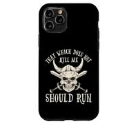 Nordic Viking: That Which Does Not Kill Me Should Run Coque pour iPhone 11 Pro