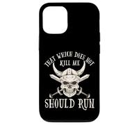 Nordic Viking: That Which Does Not Kill Me Should Run Coque pour iPhone 12/12 Pro
