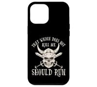 Nordic Viking: That Which Does Not Kill Me Should Run Coque pour iPhone 12 Pro Max
