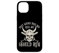 Nordic Viking: That Which Does Not Kill Me Should Run Coque pour iPhone 14 Plus