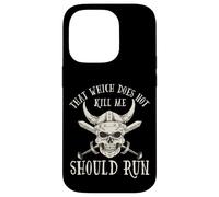 Nordic Viking: That Which Does Not Kill Me Should Run Coque pour iPhone 14 Pro