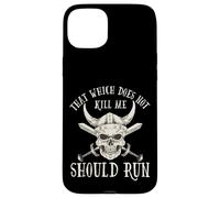 Nordic Viking: That Which Does Not Kill Me Should Run Coque pour iPhone 15 Plus