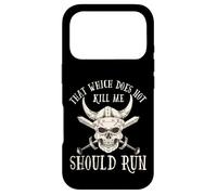 Nordic Viking: That Which Does Not Kill Me Should Run Coque pour iPhone 17 Pro