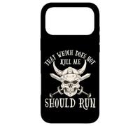 Nordic Viking: That Which Does Not Kill Me Should Run Coque pour iPhone 17 Pro Max
