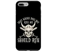 Nordic Viking: That Which Does Not Kill Me Should Run Coque pour iPhone 7 Plus/8 Plus