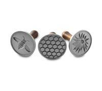 Nordic Ware 01233 Tampons à biscuits métalliques Abeille Taille unique