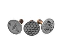 Nordic Ware Tampons à biscuits métalliques 01233 Abeille Taille unique