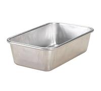 Nordic Ware 45900AMZ Natural Aluminum Commercial Loaf Pan, 1.5 Pound, Aluminium, Silver