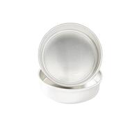 Nordic Ware 46904AMZ Lot de 2 moules à gâteau ronds en aluminium naturel anti-adhésif 22,9 cm