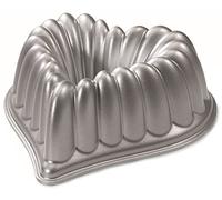 Nordic Ware 55548 Moule à Gâteau Design Elegant Heart Fonte d'Aluminium