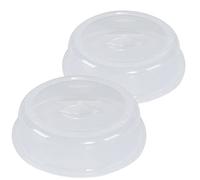 Nordic Ware 65044AMZ Lot de 2 couvercles anti-éclaboussures en plastique Transparent 25,4 cm