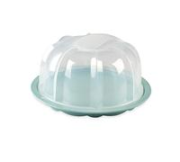 Nordic Ware Cloche à gâteau pour conservation et transport, cloche gâteau transparente en plastique durable, support pour gâteau fabriqué aux États-Unis, couleur : bleu