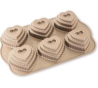 Nordic Ware Moule À Muffins 3d En Forme De Coeur Et Couronne