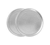 Nordic Ware Naturals Lot de 2 poêles à pizza perforées en aluminium 40,6 cm