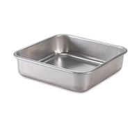 Nordic Ware - Plat à Four Naturals Carré 23 x 23 cm - Aluminium Durable - Polyvalent - Argent